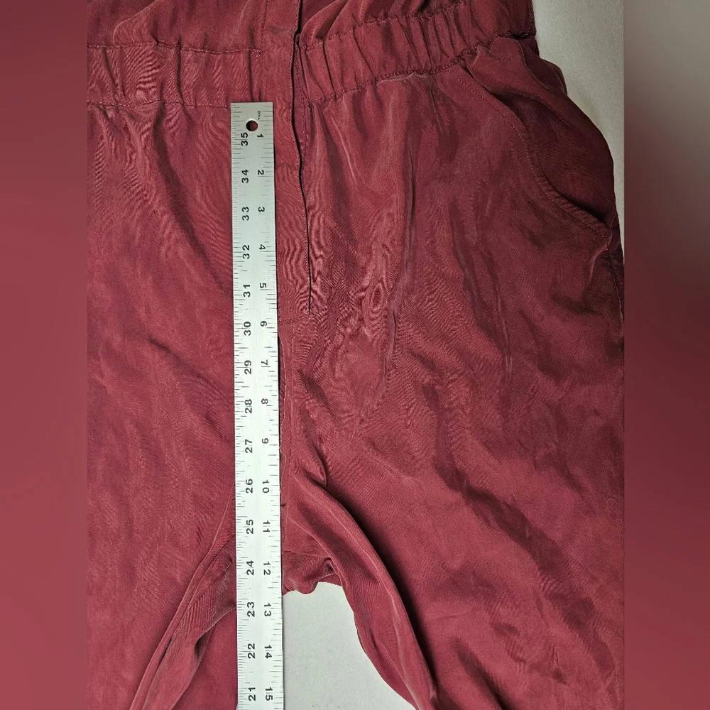 Express XS Jumpsuit Romper‎ Long Sleeve Utility Style Reddish Brown